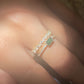 Dainty Emerald Ring